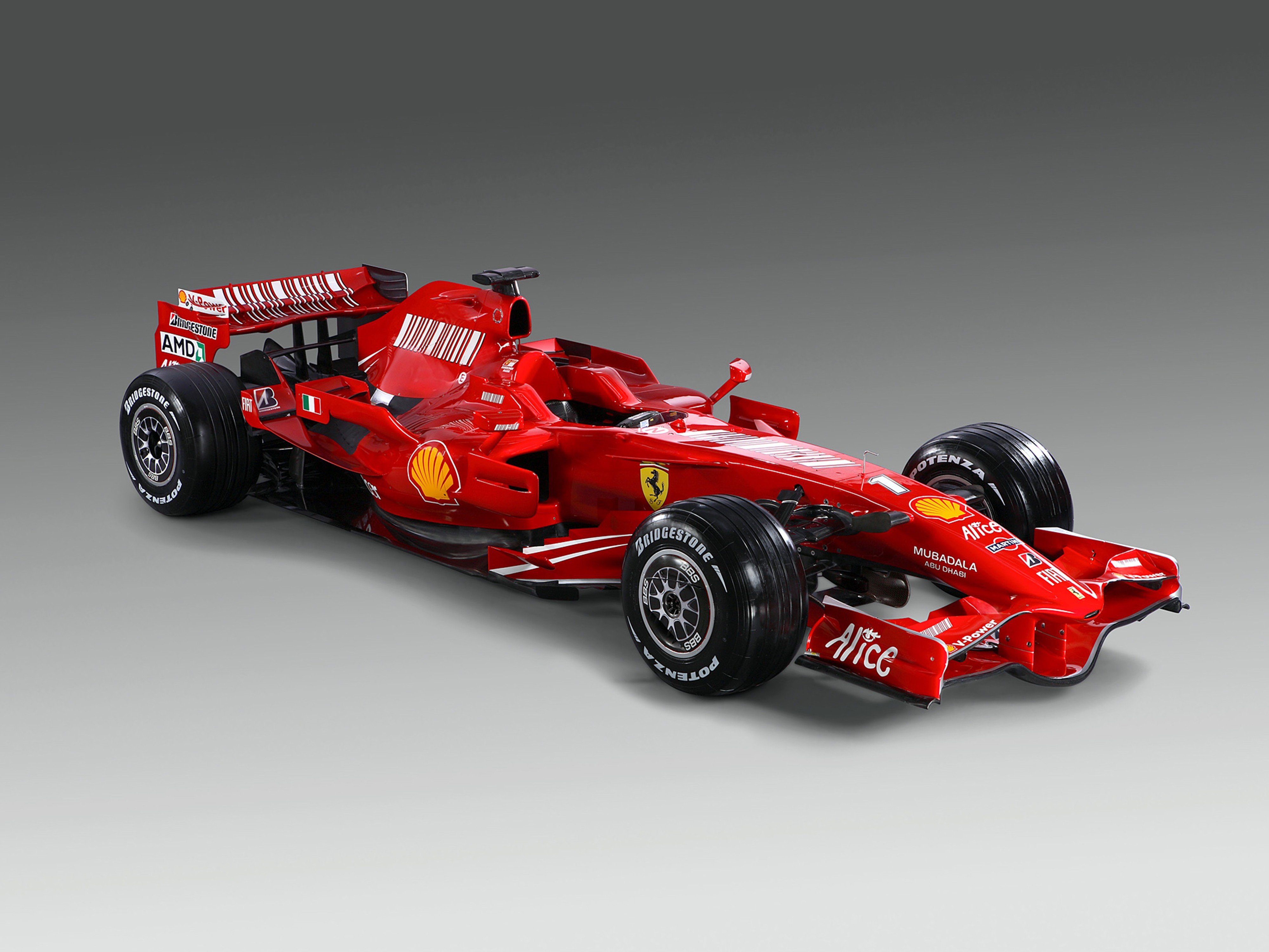 2008, Formula 1, Ferrari, F2008, Race, Car, Racing, 4000x3000 Wallpaper
