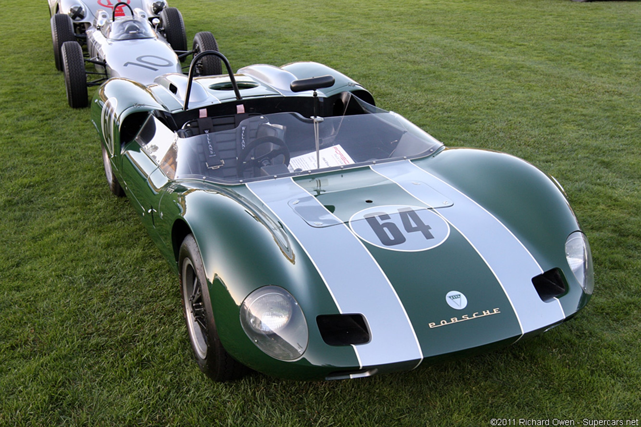 race, Car, Classic, Racing, Porsche, Green, 2667x1779 Wallpaper