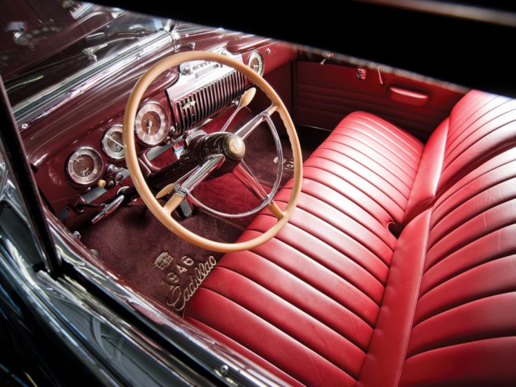 1946, Cadillac, Sixty, Two, Convertible,  6267d , Retro, Luxury, Interior HD Wallpaper Desktop Background