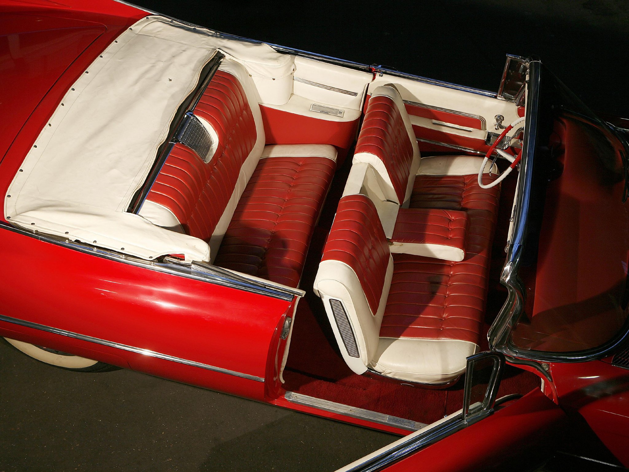 1959, Cadillac, Sixty, Two, Convertible, Retro, Luxury, Interior Wallpaper