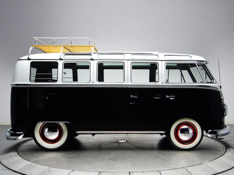 1963 67, Volkswagen, T 1, Deluxe, Samba, Bus, Van, Classic, Socal, Lowrider, Custom HD Wallpaper Desktop Background