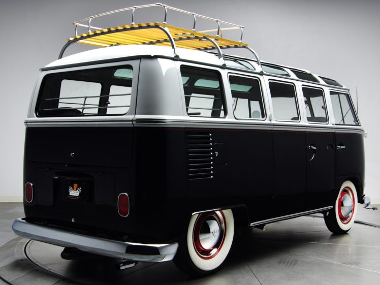 1963 67, Volkswagen, T 1, Deluxe, Samba, Bus, Van, Classic, Socal, Lowrider, Custom HD Wallpaper Desktop Background