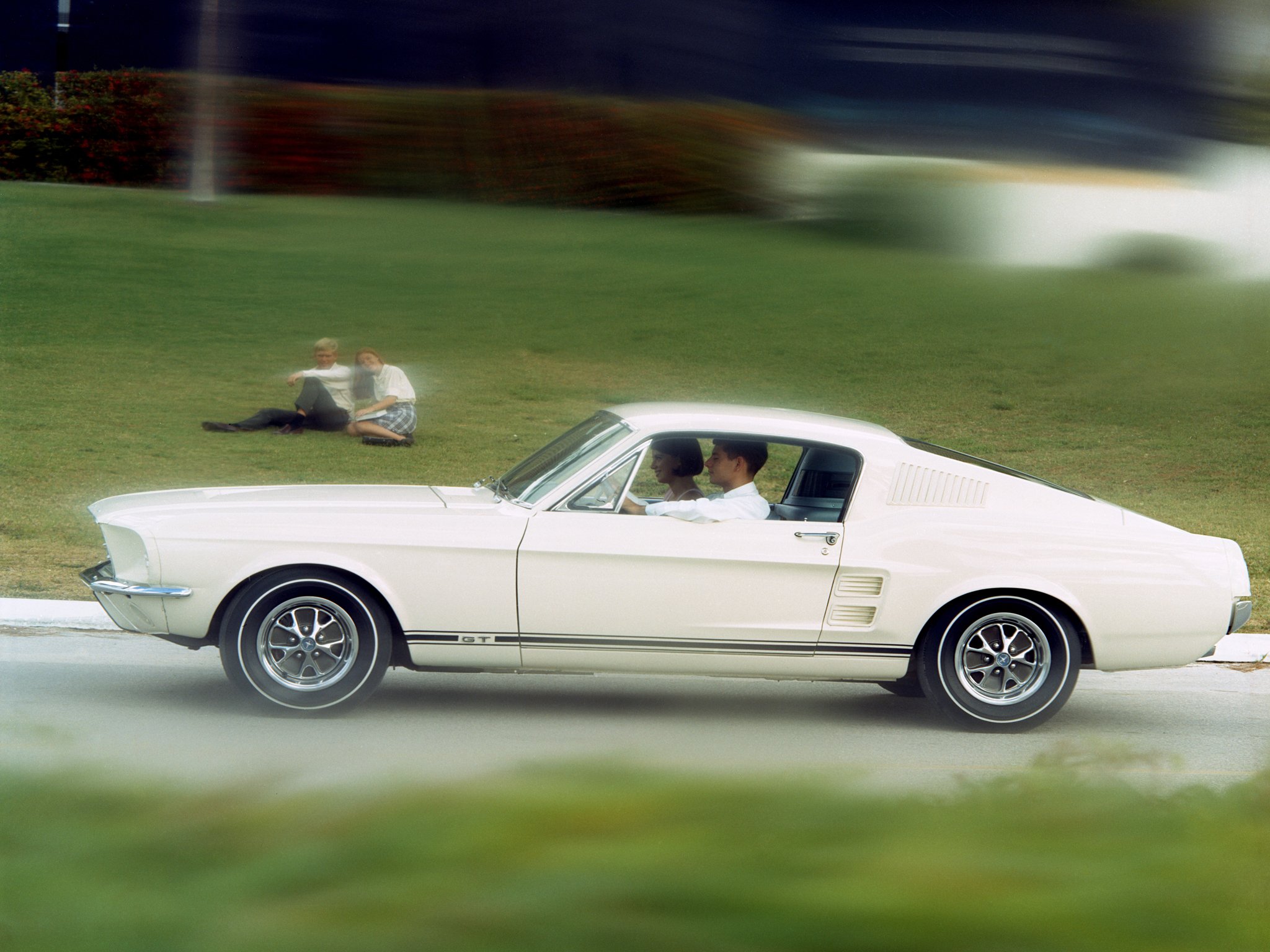 1967, Ford, Mustang, G t, Fastback, Muscle, Classic Wallpaper