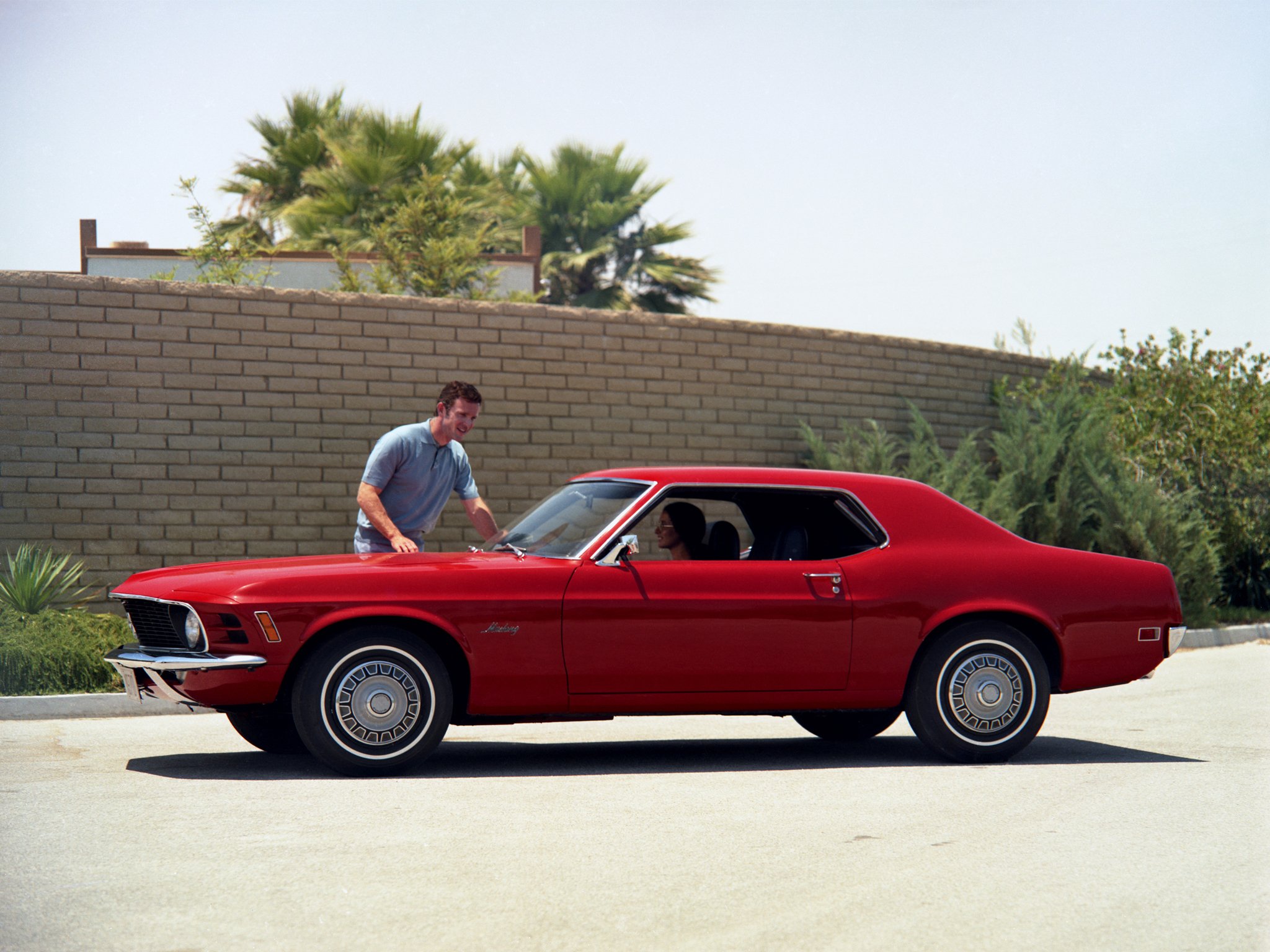 1970, Ford, Mustang, Coupe, Muscle, Classic Wallpaper