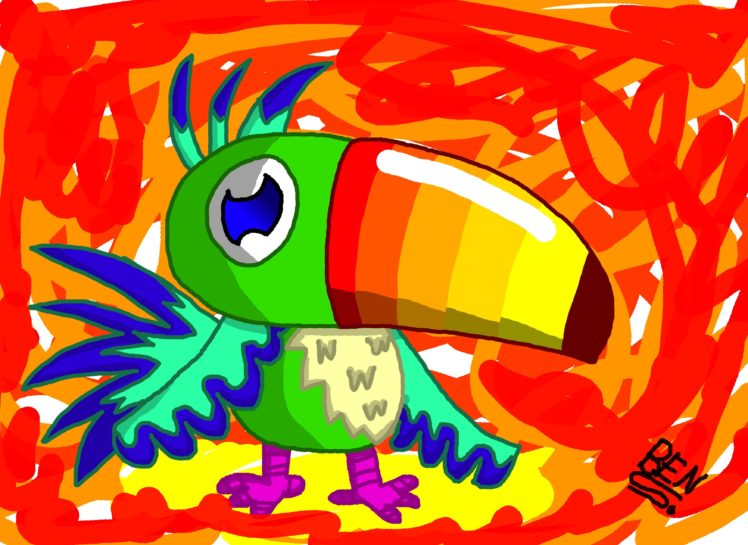 toucan, Parrot, Bird, Tropical,  1 HD Wallpaper Desktop Background