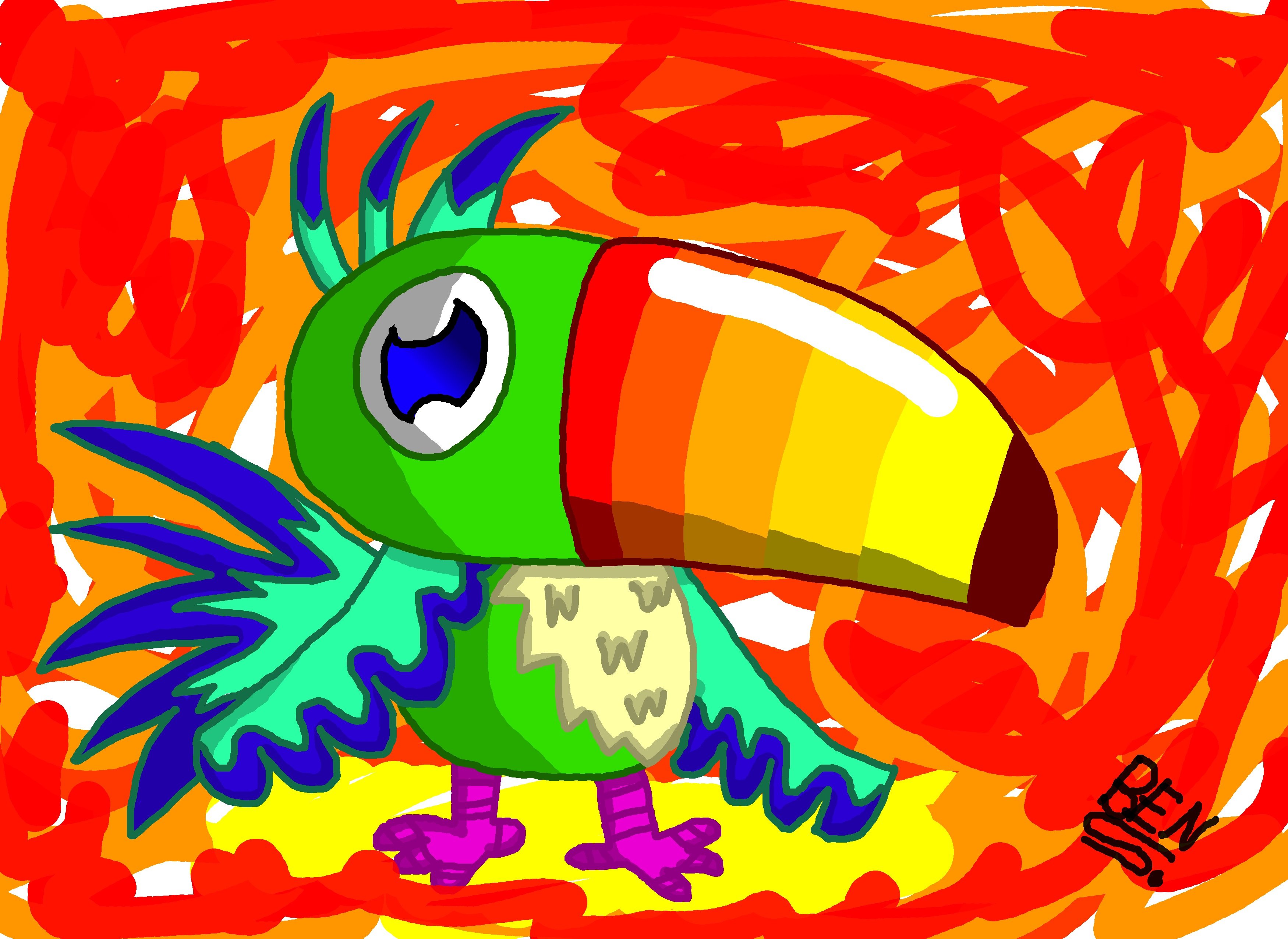 toucan, Parrot, Bird, Tropical,  1 Wallpaper