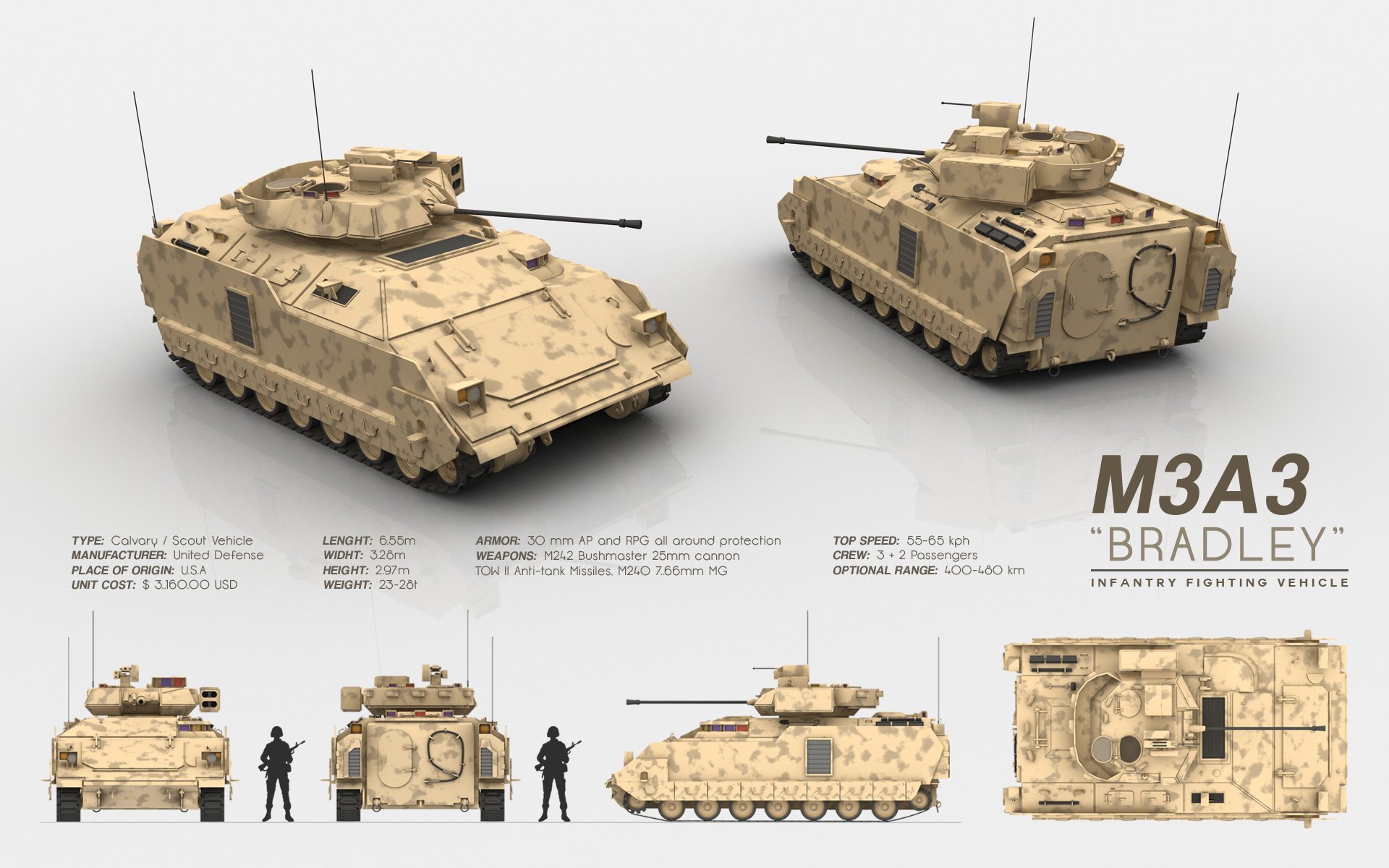 bradley, Fighting, Vehicle,  bfv , Apc, Tank, Tanks, Transport, Weapon, Military,  1 Wallpaper