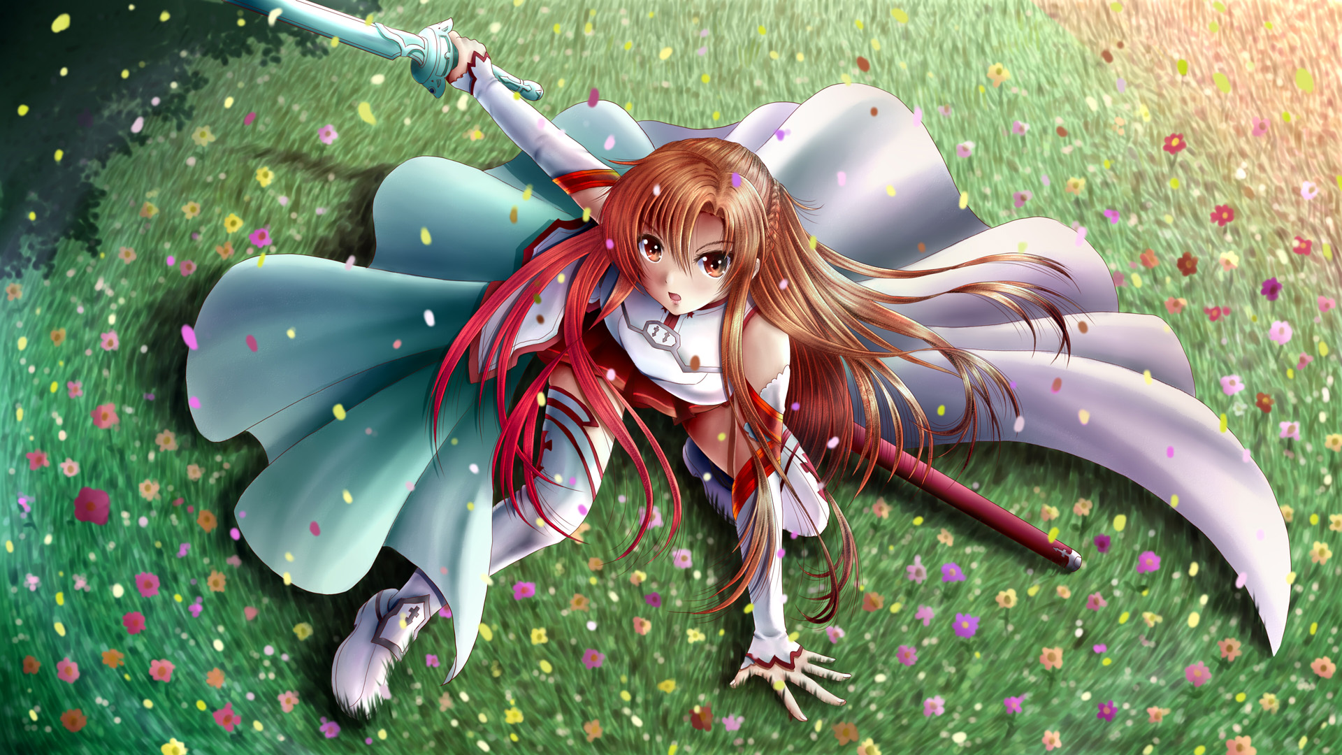 sword, Art, Online, 2012, Girls Wallpaper