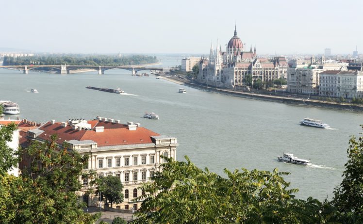 budapest, Parliament, River, Danube HD Wallpaper Desktop Background