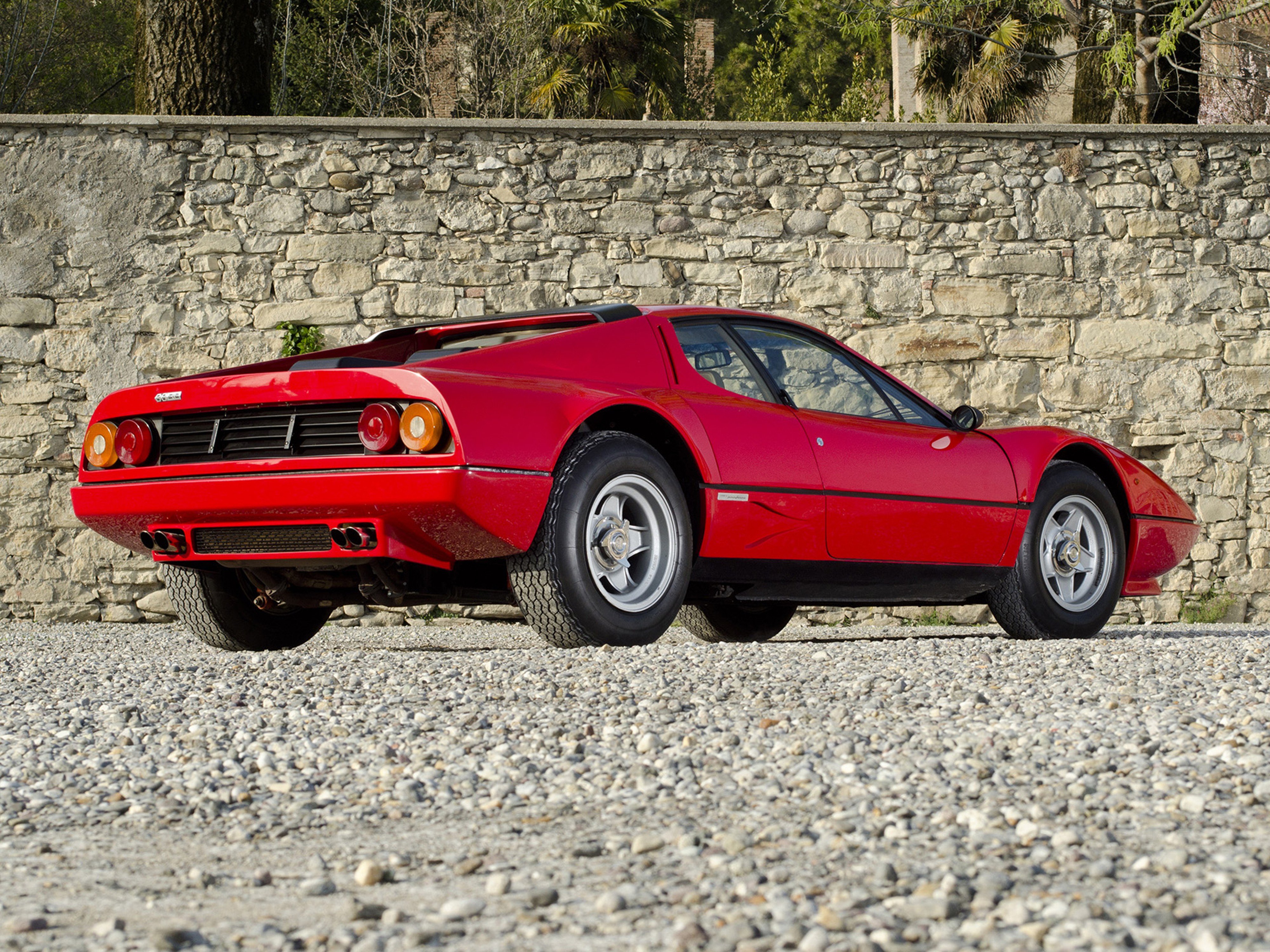 1976, Ferrari, 512 bb, Supercar, Italy, Car, Red, 4000x3000 Wallpaper