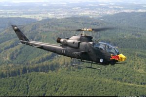 helicopter, Aircraft, Vehicle, Military, Army, Attack, Cobra, Red bull