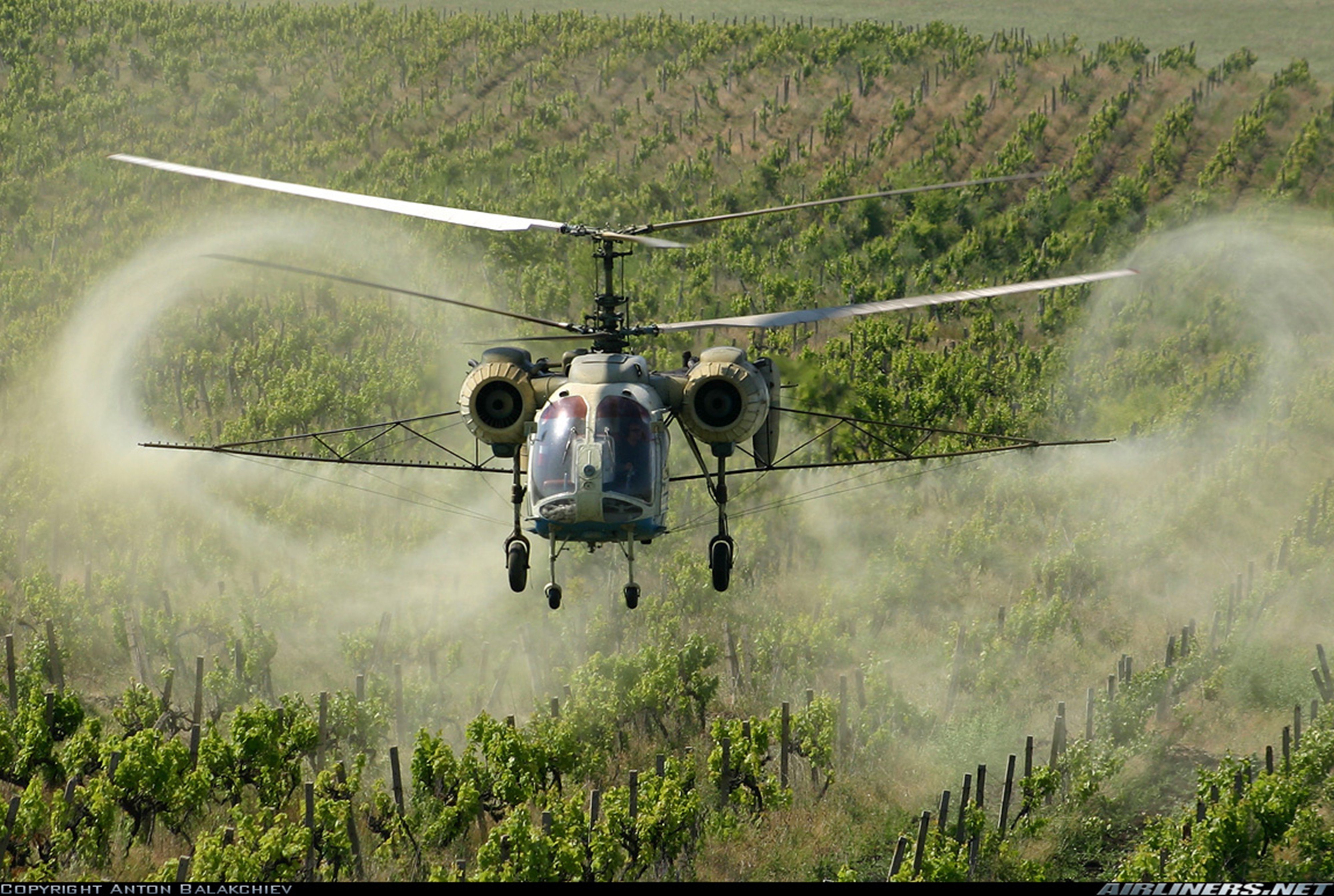helicopter, Aircraft, Vehicle, Agricultural, Spray Wallpaper