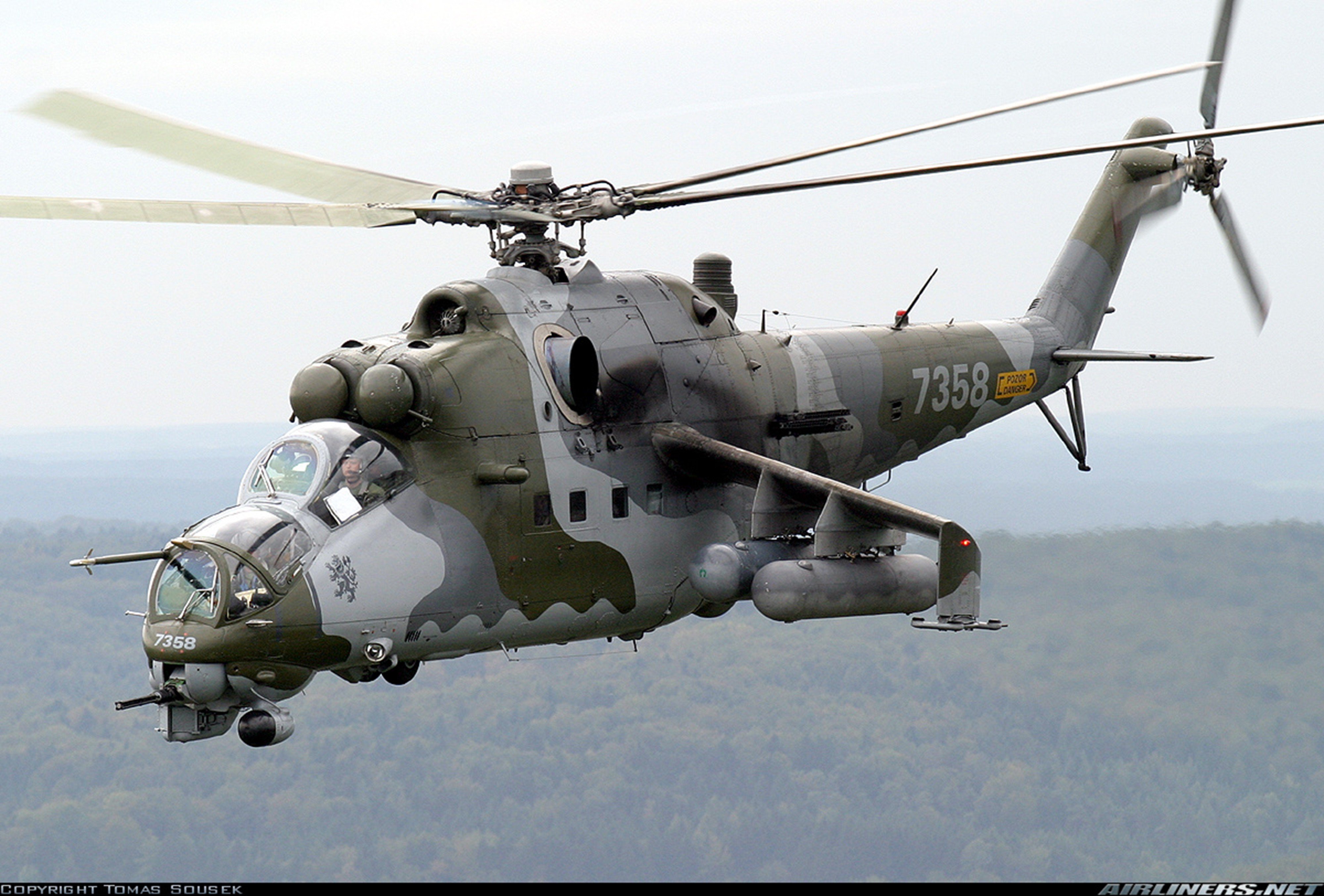 helicopter, Aircraft, Vehicle, Military, Army, Attack, Mil mi, Czech republi Wallpaper