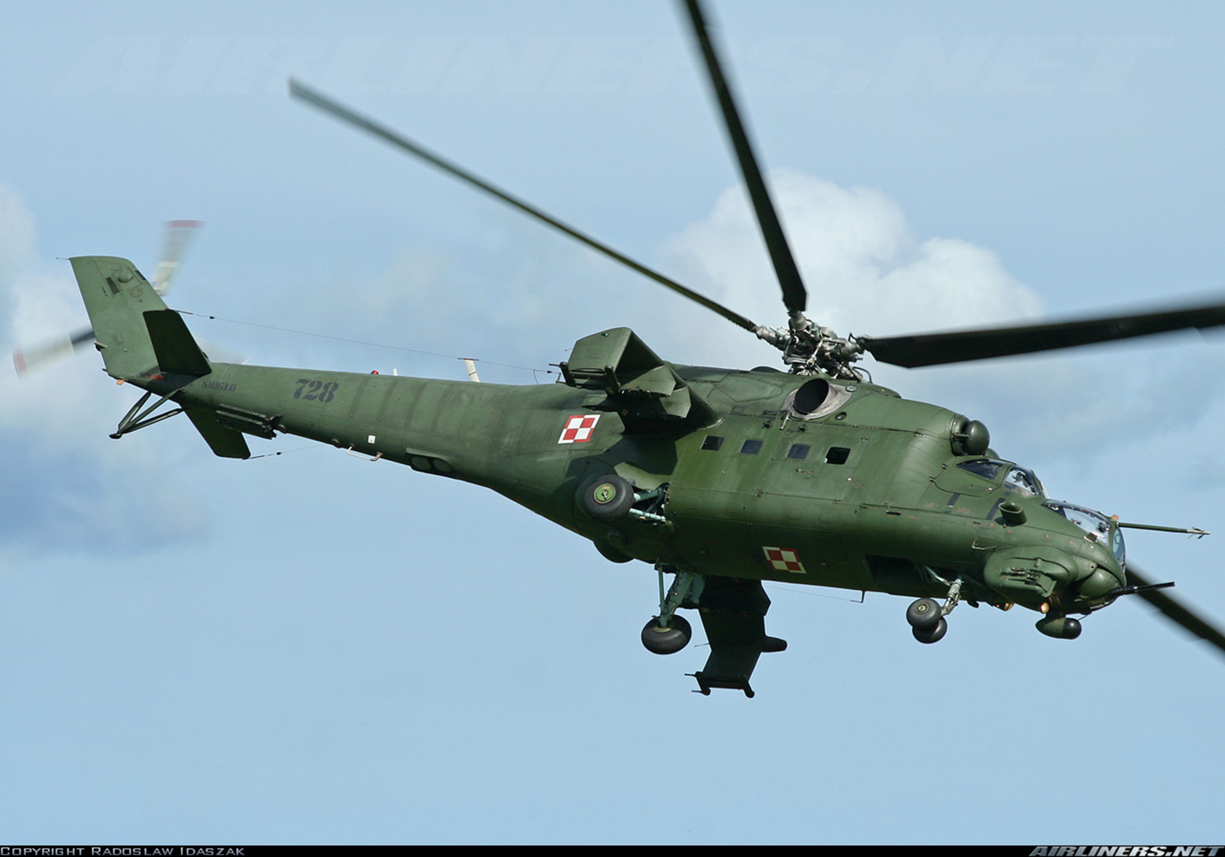 helicopter, Aircraft, Vehicle, Military, Army, Attack, Mil mi, Poland Wallpaper