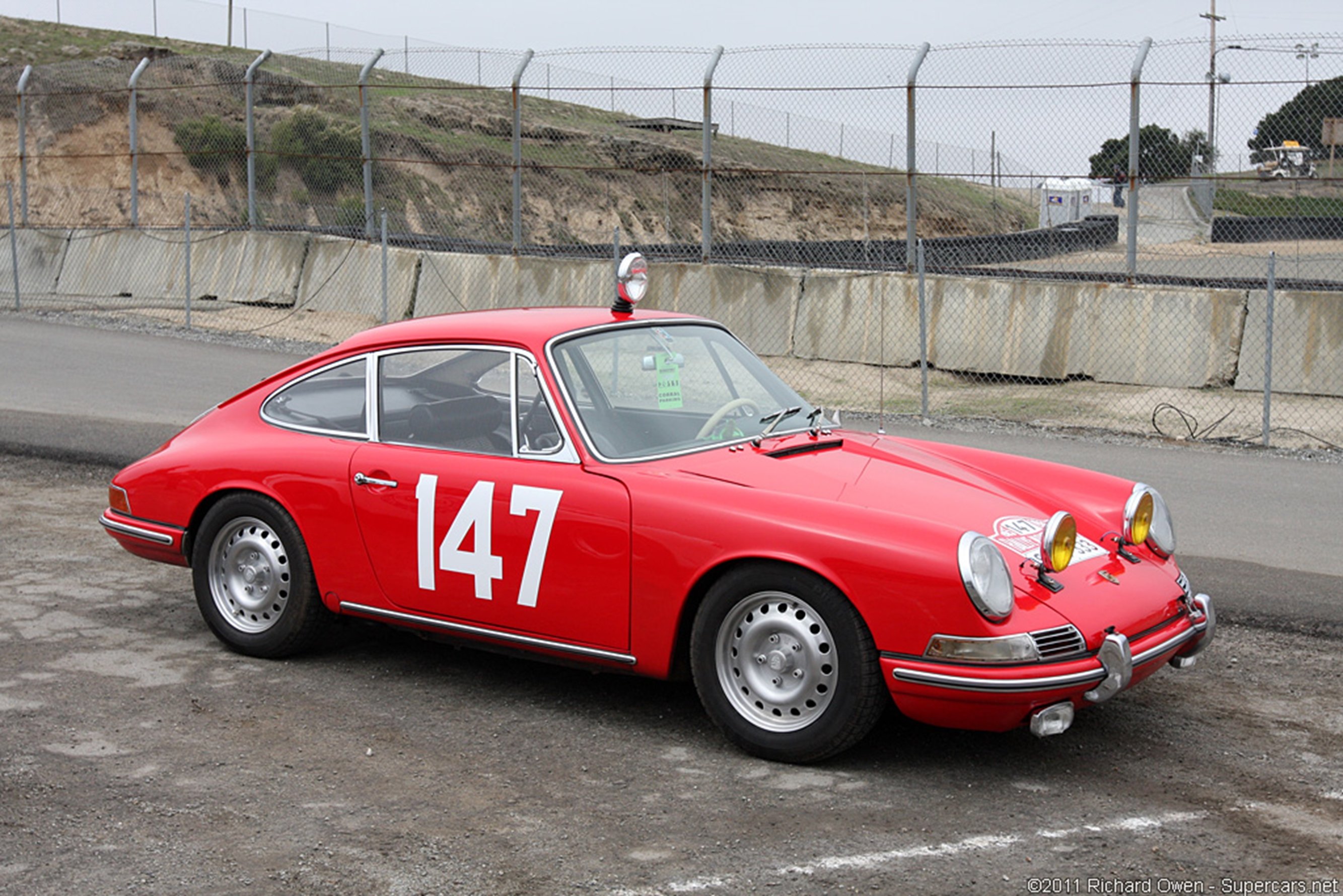 race, Car, Classic, Vehicle, Racing, Porsche, Red, Germany, 2667x177 Wallpaper