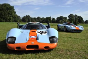 race, Car, Classic, Vehicle, Racing, Mirage, Ford, Gt 40, Gulf, Le mans, Lmp1, 2667×1779