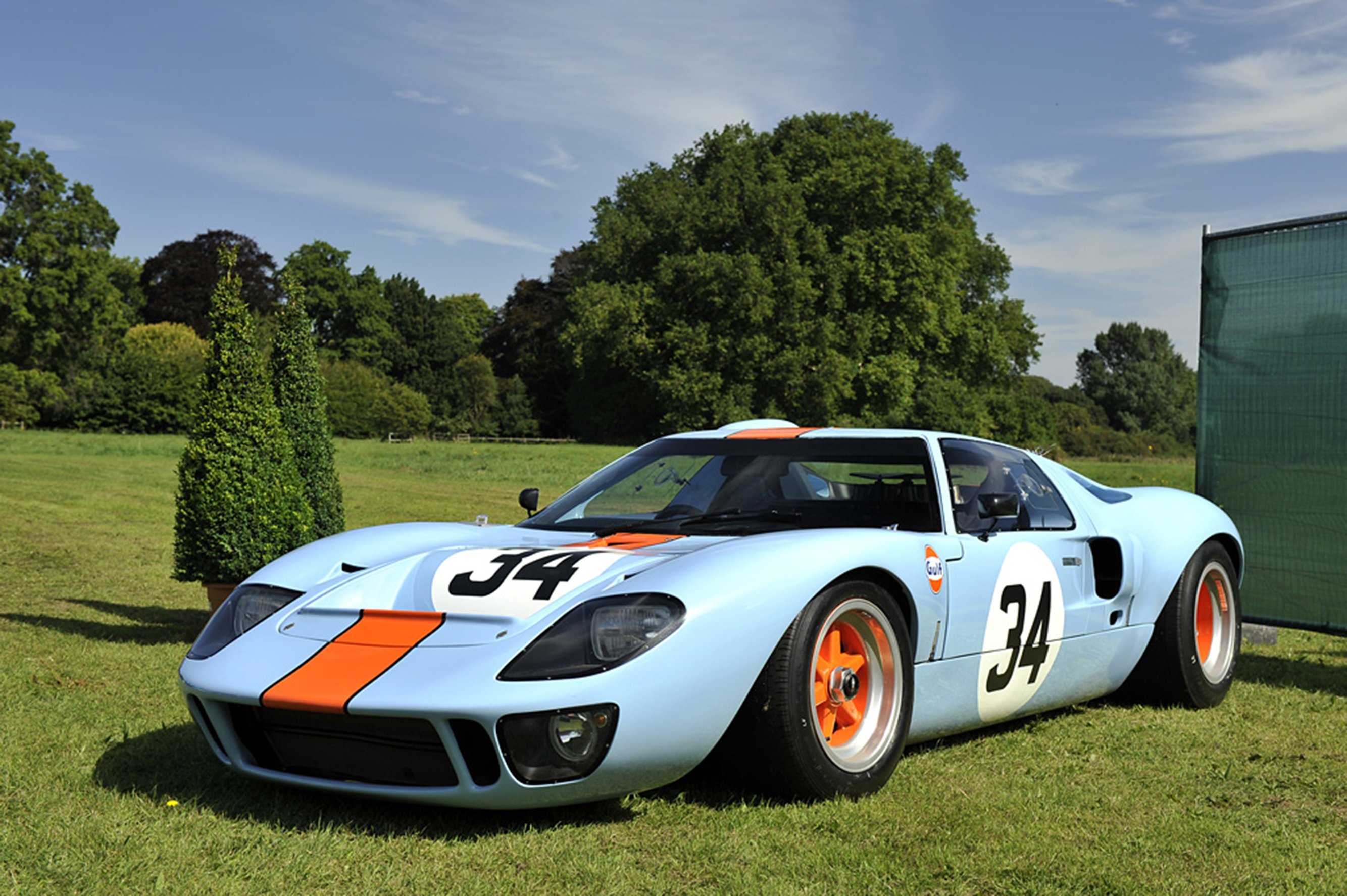 race, Car, Classic, Vehicle, Racing, Ford, Gt 40, Gulf, Le mans, Lmp1, 2667x1779 Wallpaper