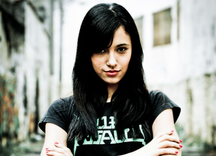 nervosa, Thrash, Metal, Heavy, Girl, Tattoo, Rock, Brazil, Babe HD Wallpaper Desktop Background