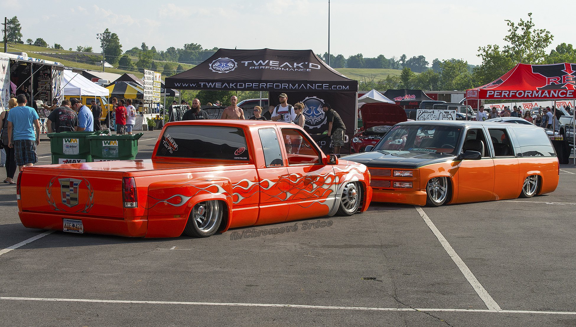 low, Cadillac, Escalade, Dually, Pickup Wallpaper