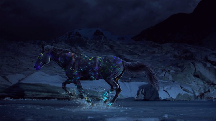 horses, Fantasy, Art HD Wallpaper Desktop Background