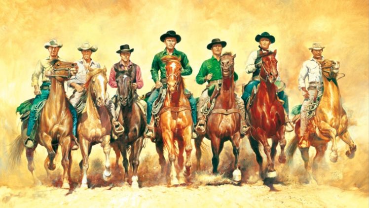 the, Magnificent seven, Western, Drama, Magnificent, Seven,  35 HD Wallpaper Desktop Background