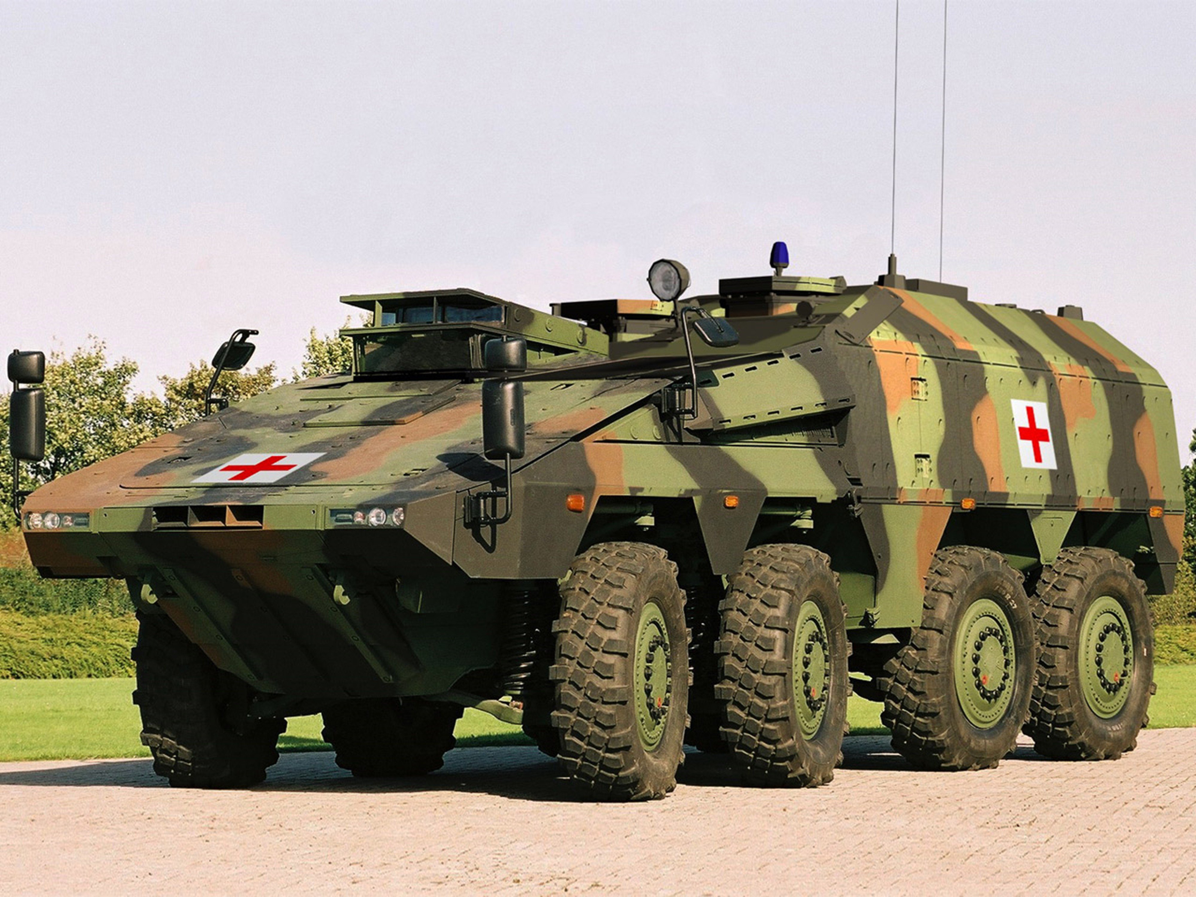 , Kmw, Artec, Boxer, 8x8, Ambulance, 2010, Germany, Nato, Combat, Vehicle, Armored, War, Military, Army, 4000x300 Wallpaper