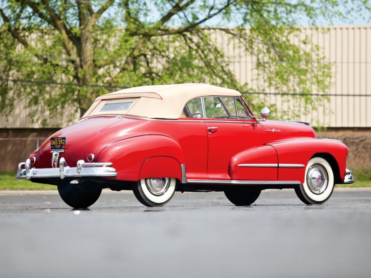 1948, Pontiac, Torpedo, Eight, Deluxe, Convertible,  8pa 2767 , Retro, Luxury HD Wallpaper Desktop Background