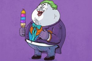 joker, Fat, Villain, Dc comics, Comics, Cartoon