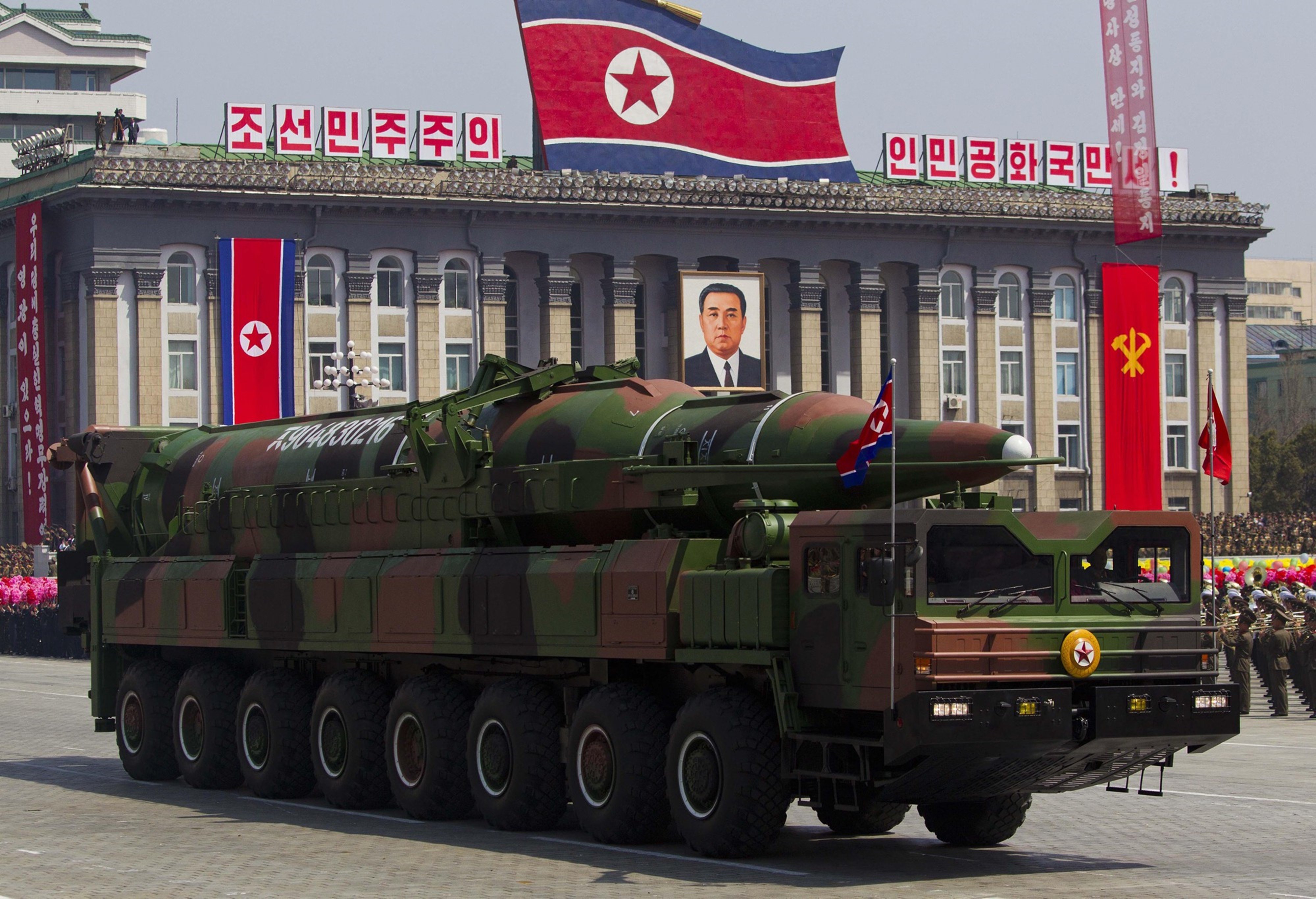 missile, North korea, Vehicle, Truck, Military, Parade, Wepons,  1 Wallpaper