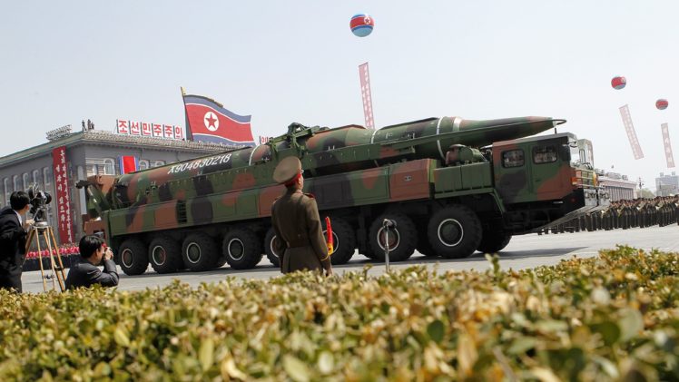 missile, North korea, Vehicle, Truck, Military, Parade, Wepons,  2 HD Wallpaper Desktop Background