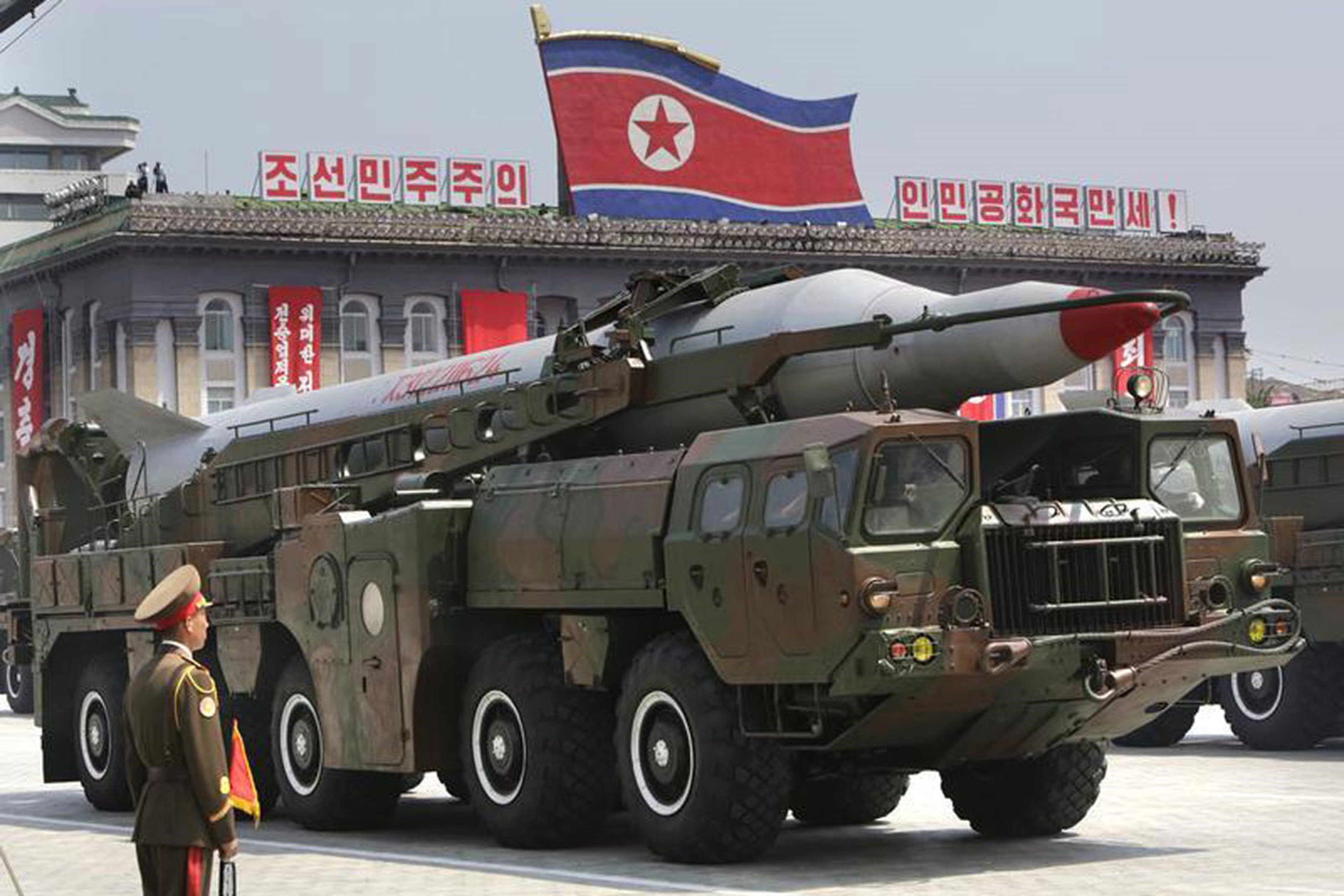 missile, North korea, Vehicle, Truck, Military, Parade, Wepons,  5 Wallpaper