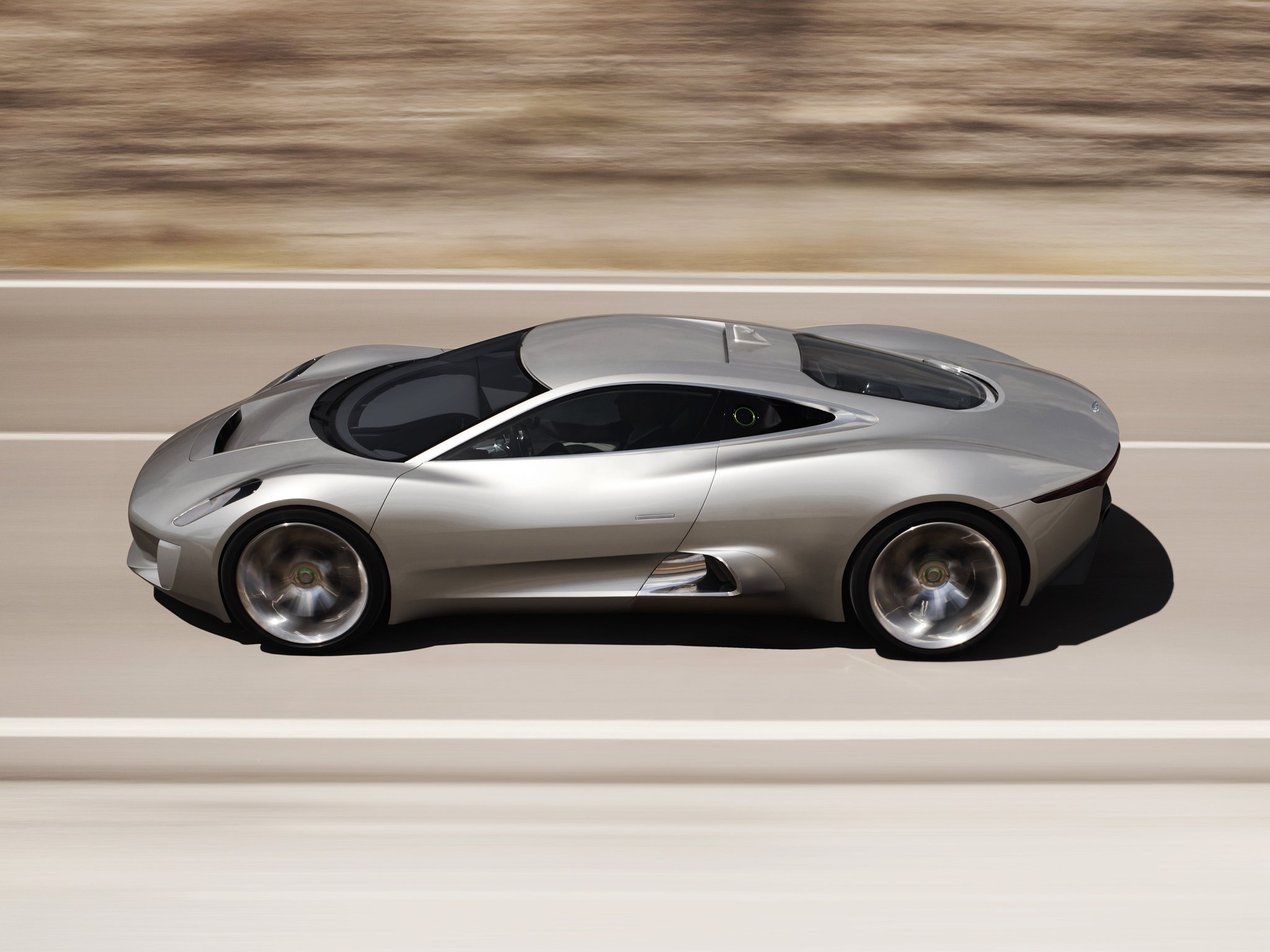 2010, Jaguar, C x75, Concept, Supercar Wallpaper