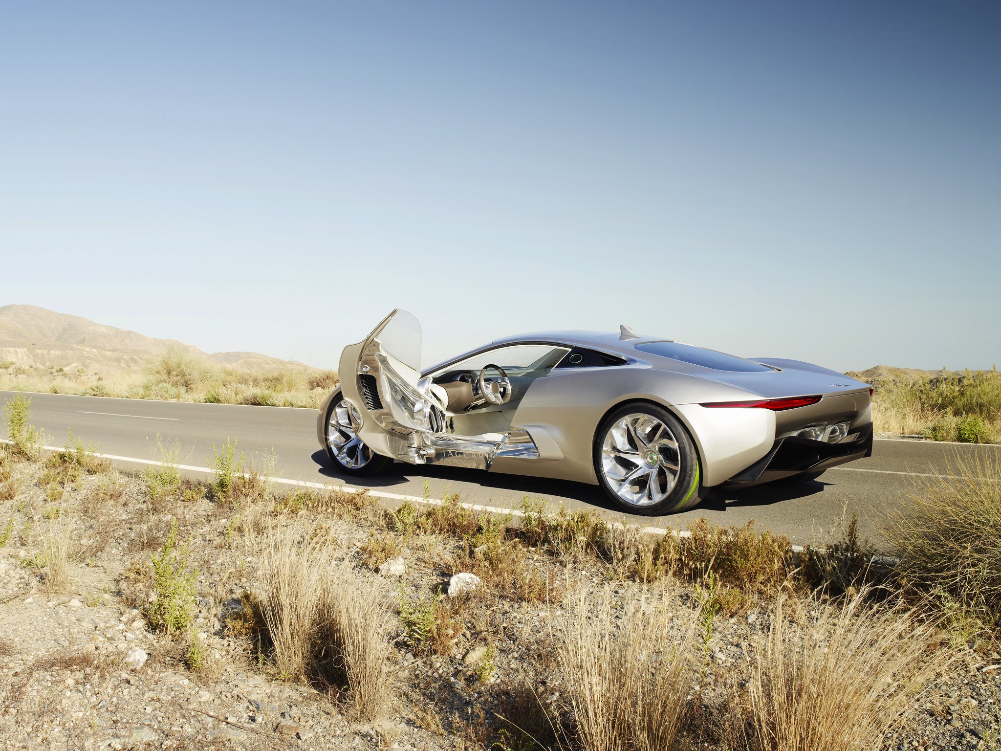 2010, Jaguar, C x75, Concept, Supercar, Interior Wallpaper