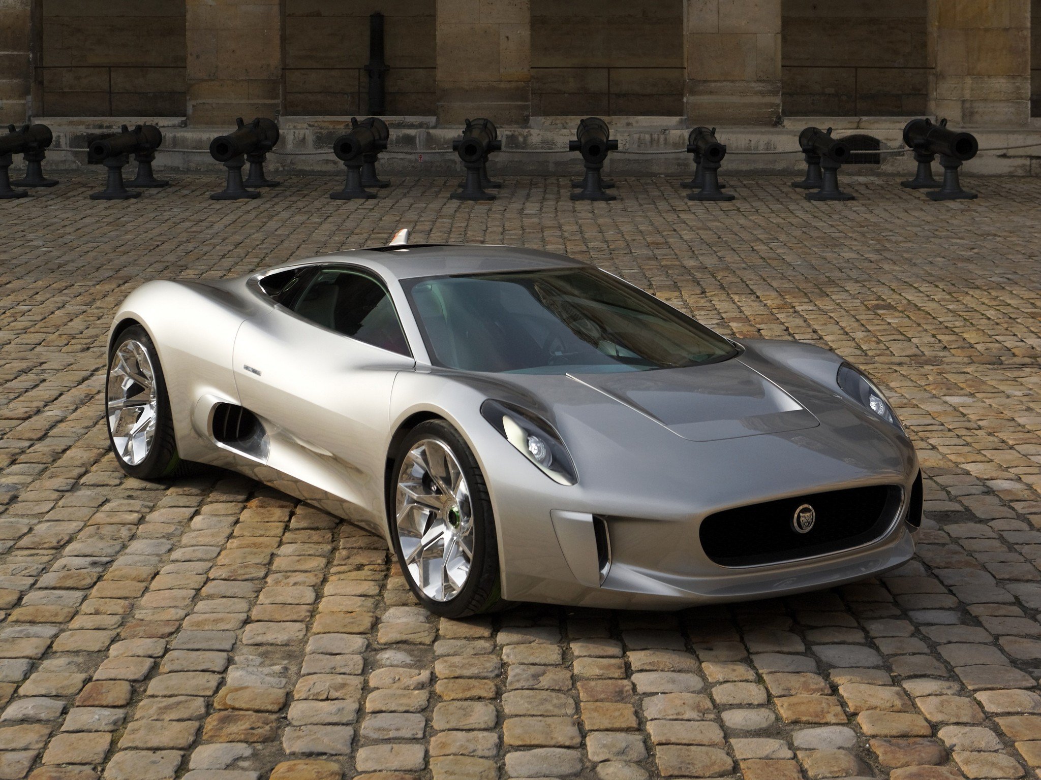 2010, Jaguar, C x75, Concept, Supercar Wallpaper