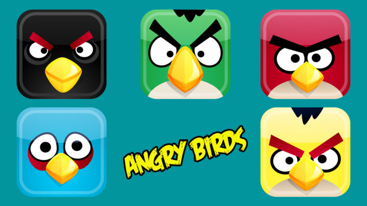 angry, Birds HD Wallpaper Desktop Background