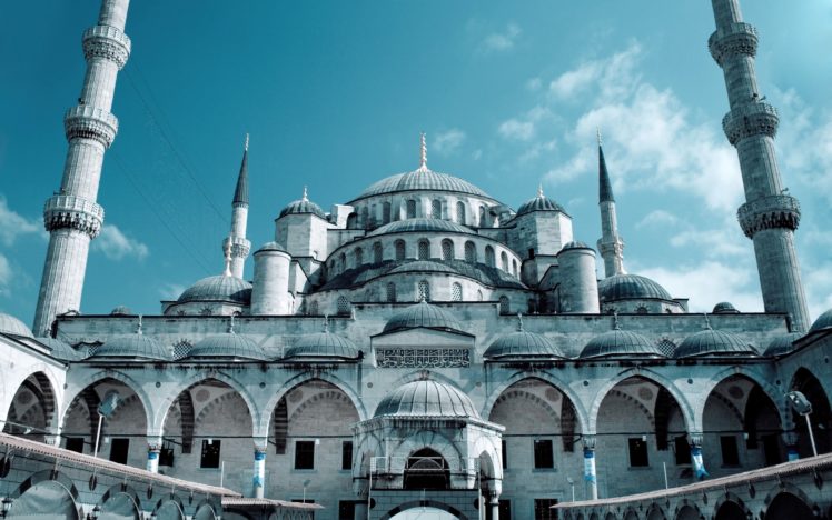 grand, Mosque, Istanbul HD Wallpaper Desktop Background