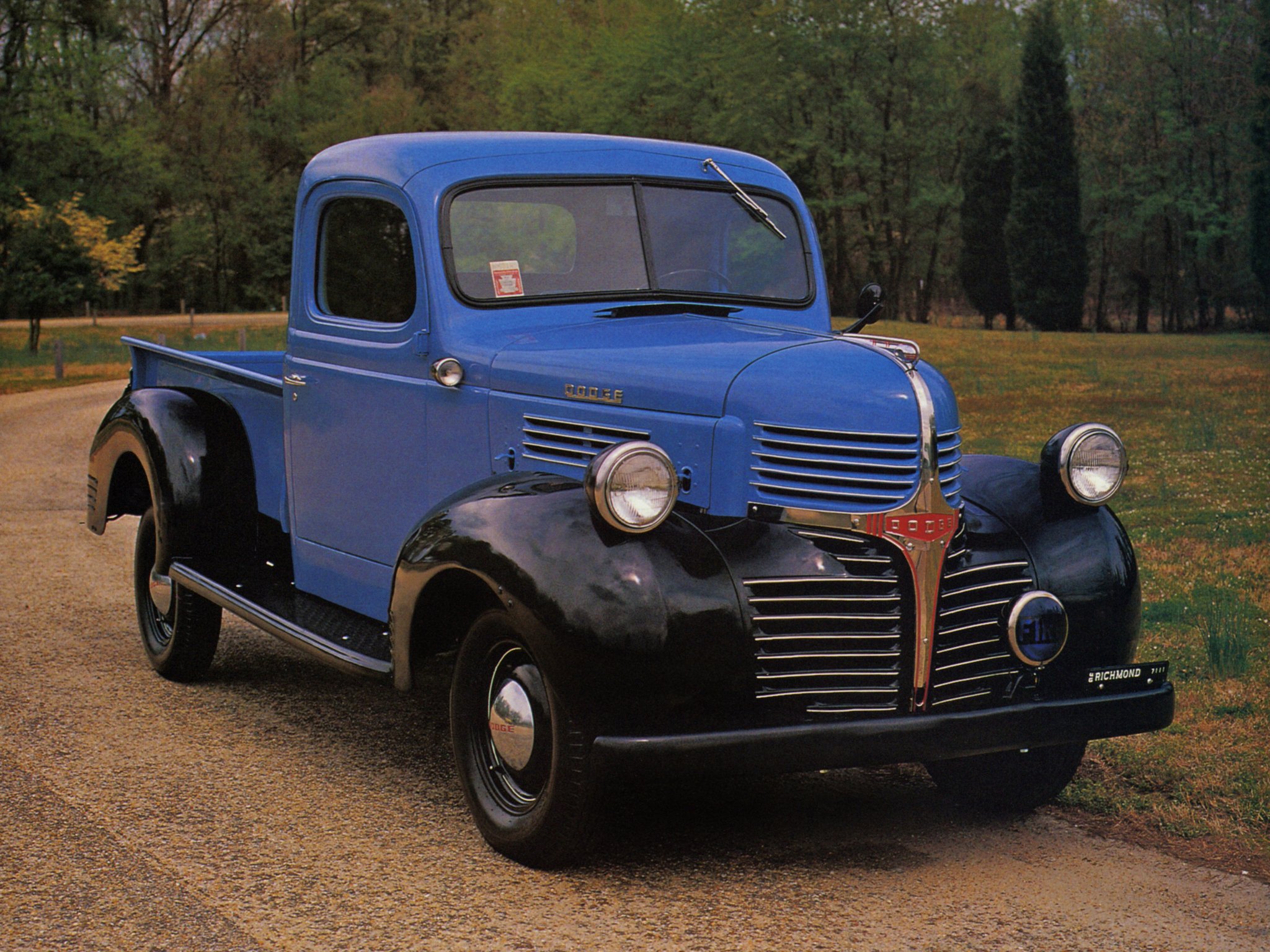 1946, Dodge, W c, Pickup, Retro Wallpaper