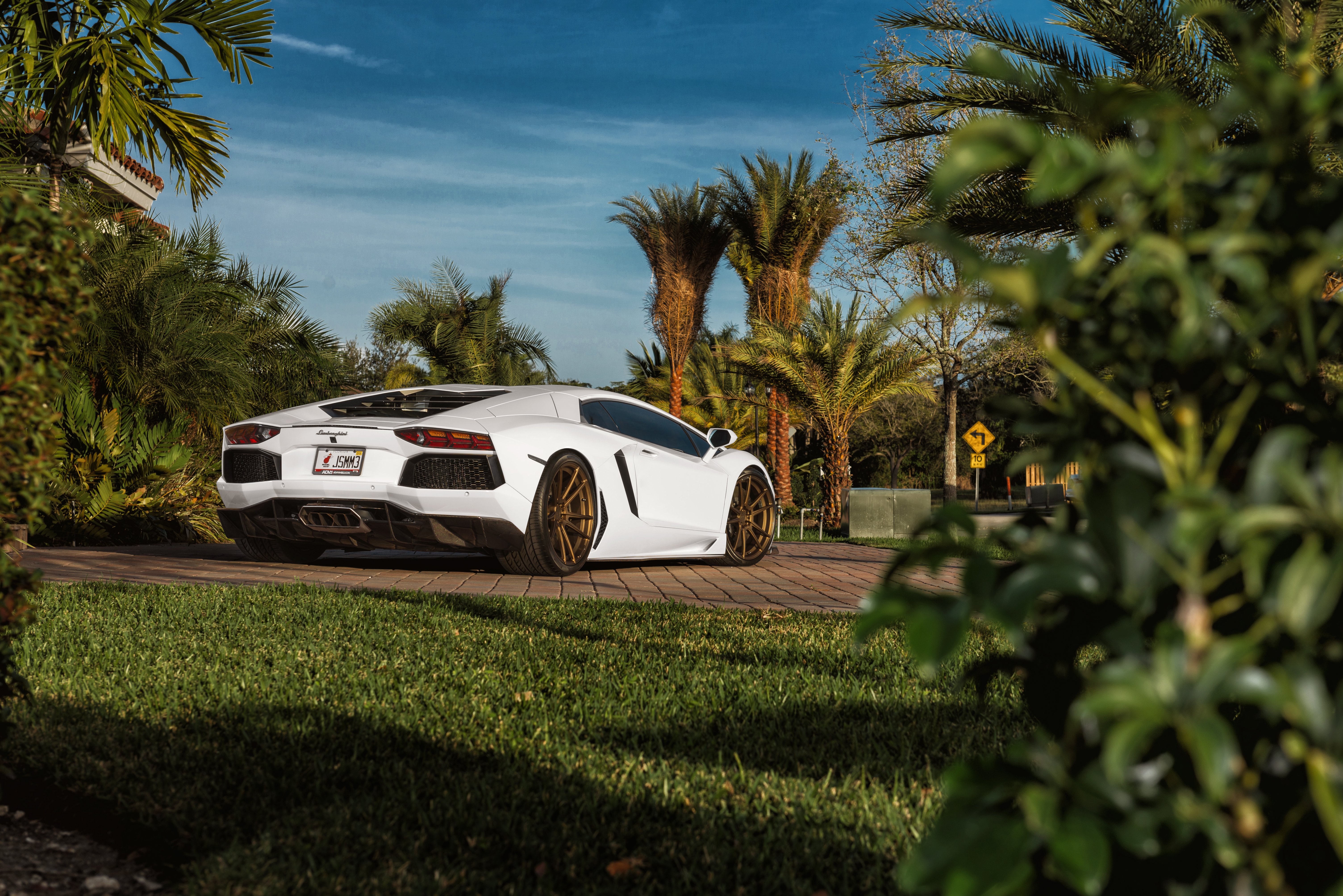 adv, 1, Lamborghini, Aventador Wallpaper