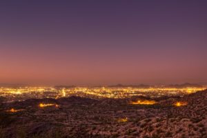 night, Lights, Desert, Mexico, Landscapes, Hdr, Cities, Sky, Sunset