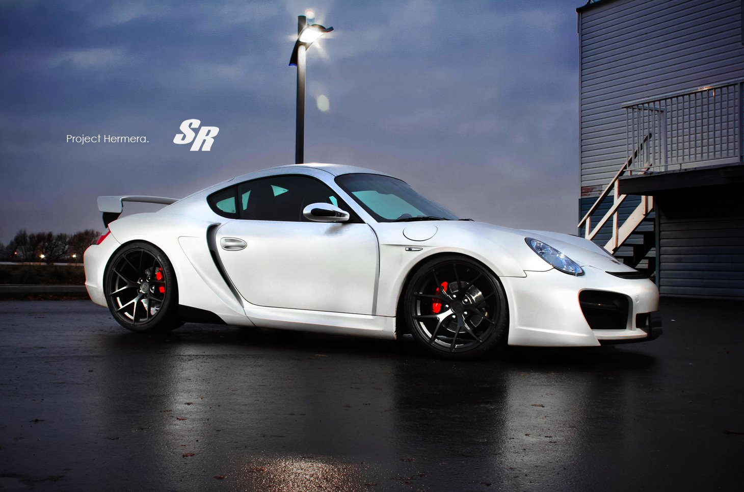 porsche cayman techart Wallpaper