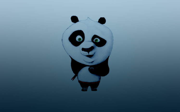 , 1, Kung, Fu, Panda, Animals, Cartoon, Animation, Humor, Eyes, Pov HD Wallpaper Desktop Background