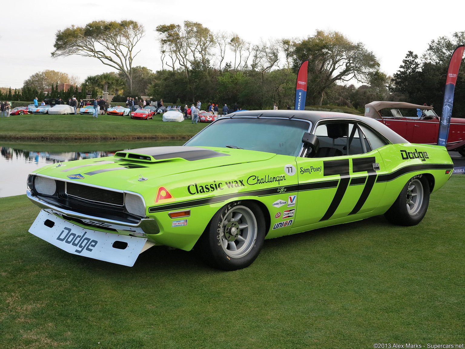 race, Car, Classic, Vehicle, Racing, Muscle car, Dodge, Challenger Wallpaper