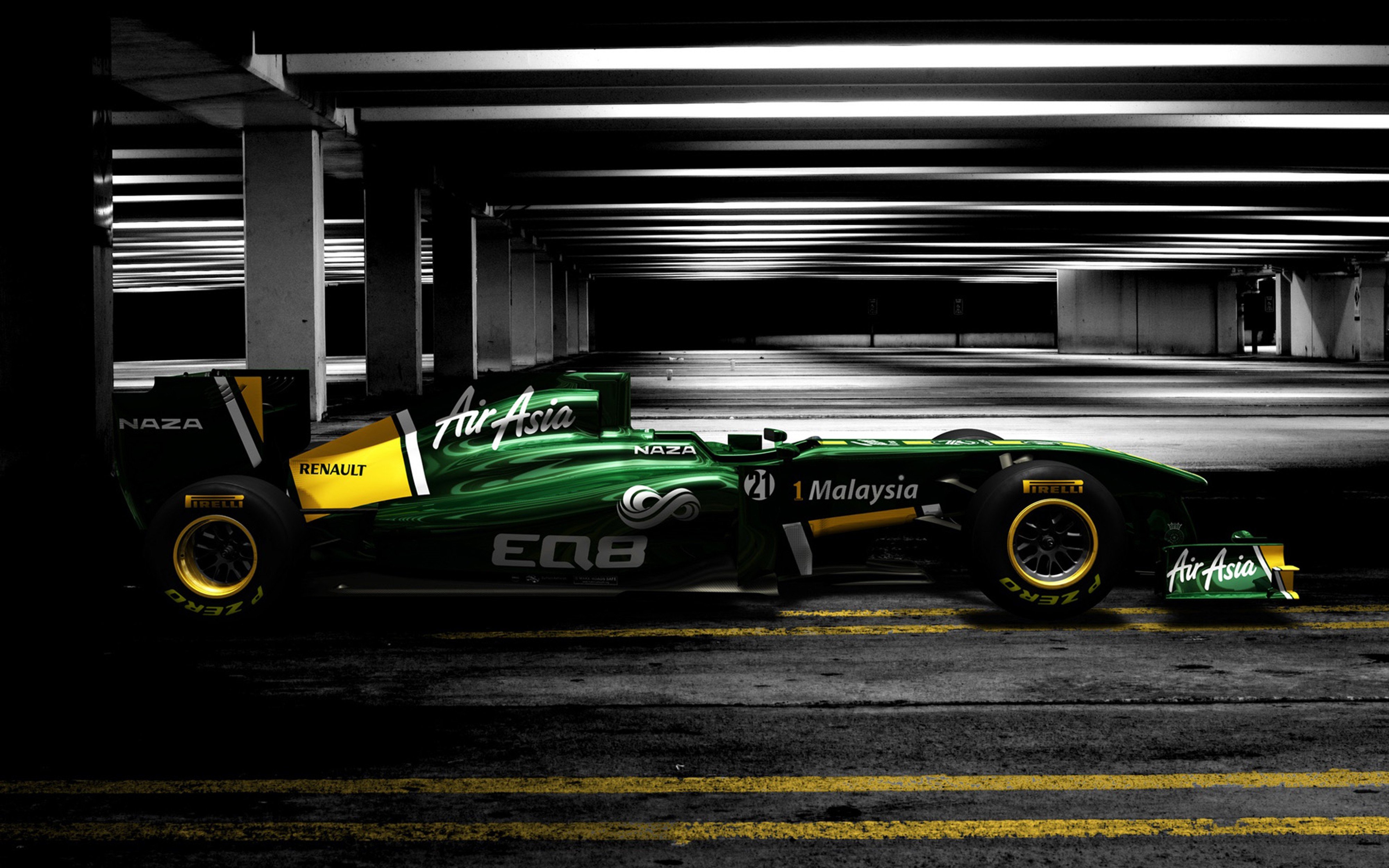 2011, Formula 1, Team, Lotus, T128, Race, Car, Racing, Vehicle, 4000x2500,  3 Wallpaper