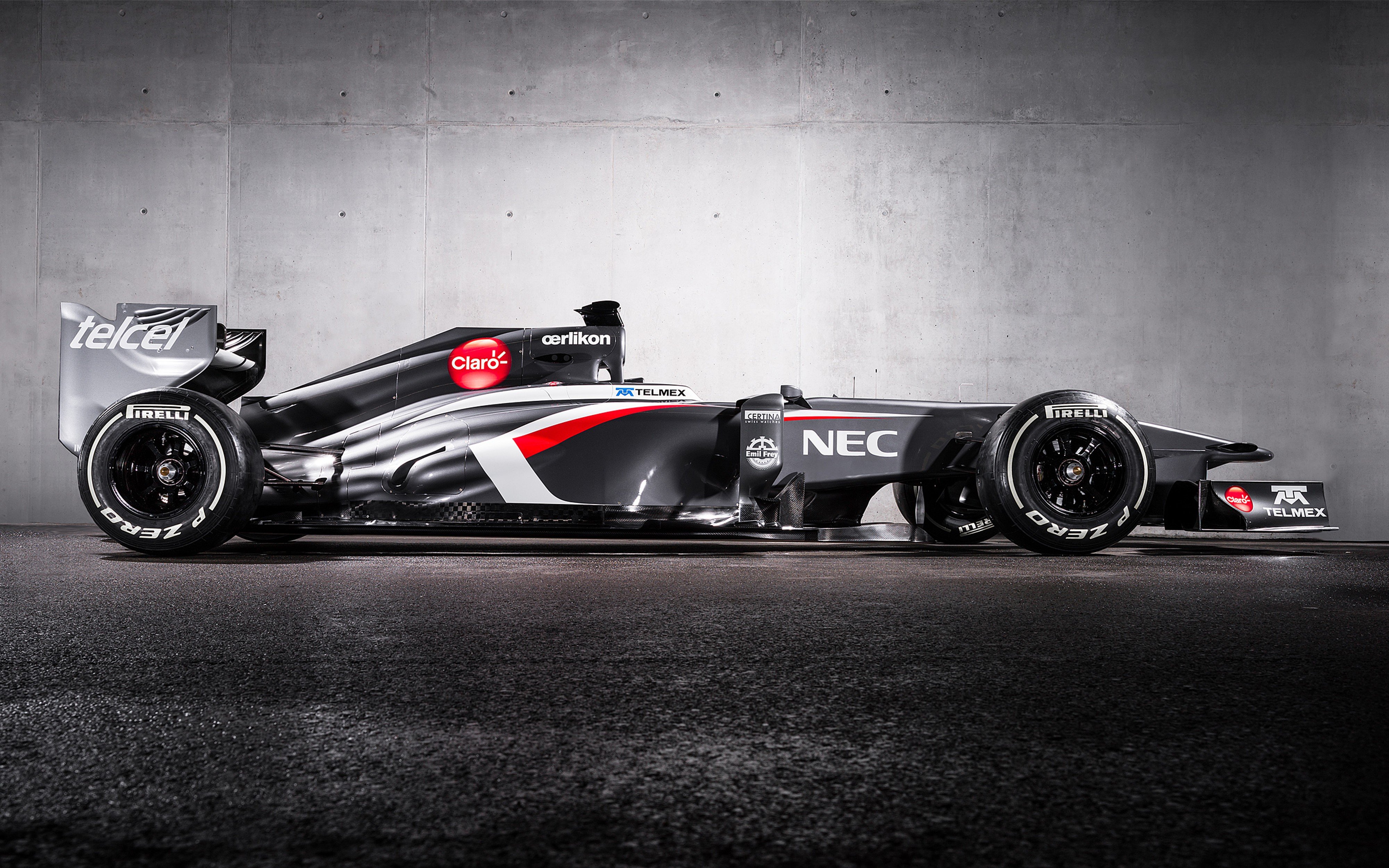 2013, Formula 1, Sauber, C32, Race, Car, Racing, Vehicle, 4000x2500,  1 Wallpaper