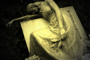 cemetery, Grave, Monument, Statue, Gothic, Dark, Women, Girl, Mood, Emotion, Sad, Sorrow