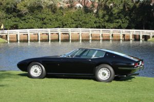 1967, Maserati, Ghibli, Black, Car, Vehicle, Classic, Retro, Sport, Supercar, Italy, 1536×1024,  2