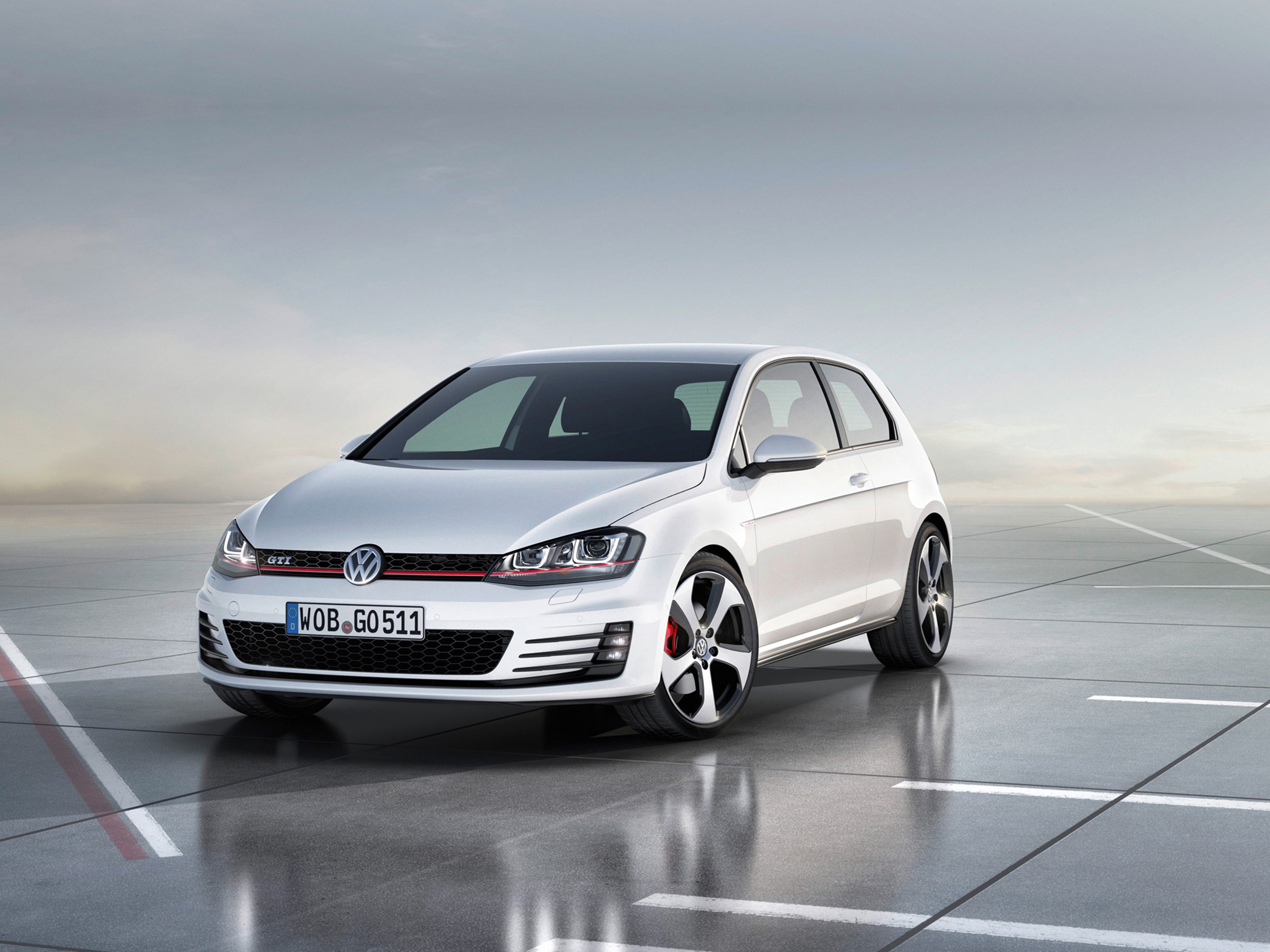 2013, Volkswagen, Golf, Gti, Concept, Car, Vehicle, Germany, 4000x3000,  2 Wallpaper