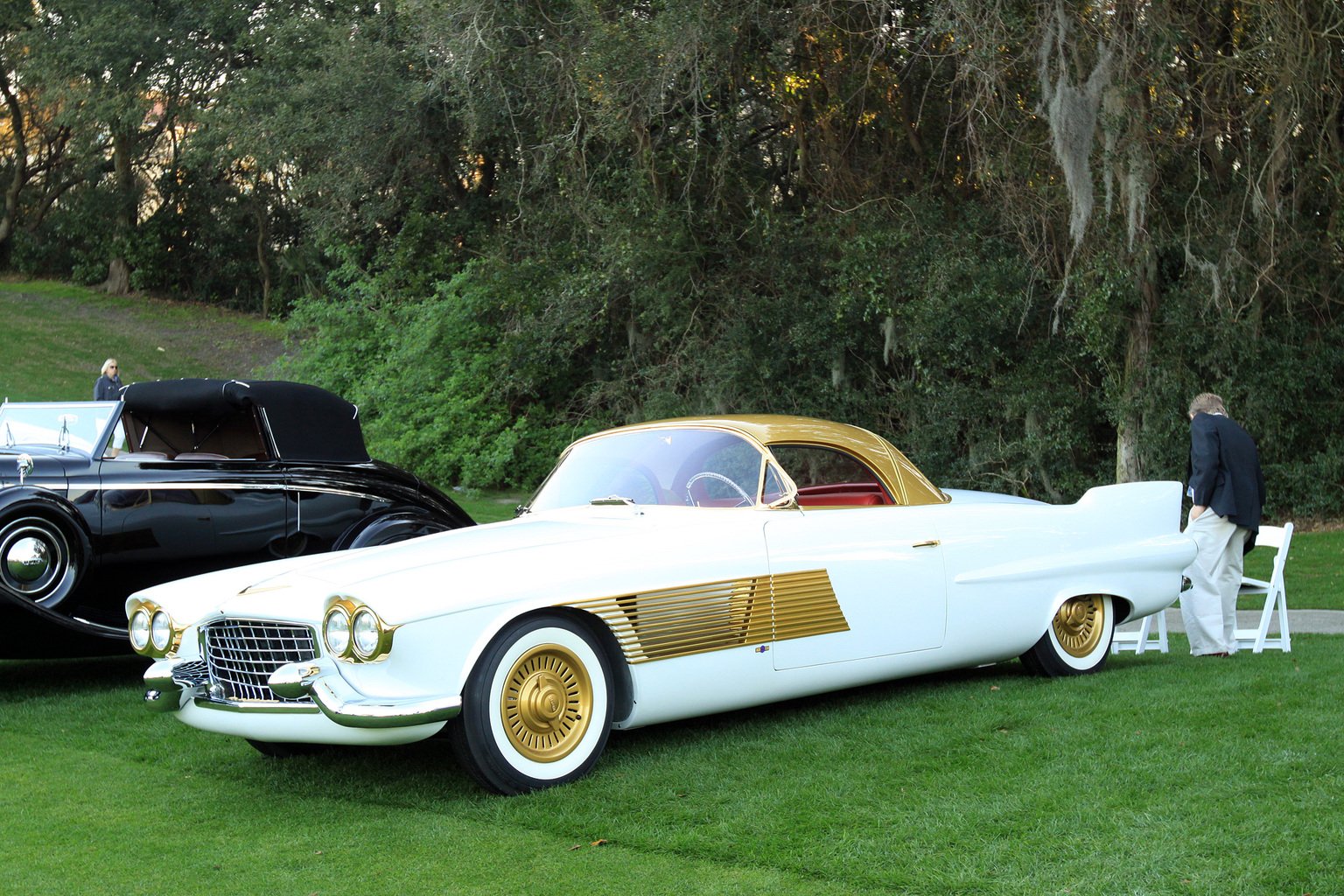 1955, Cadillac, Special, Car, Vehicle, Classic, Retro, Sport, Supercar, Gold, 1536x1024,  1 Wallpaper
