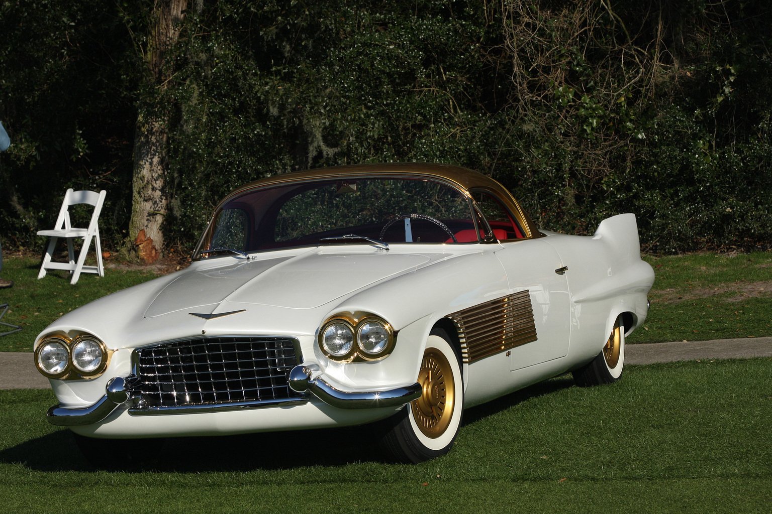 1955, Cadillac, Special, Car, Vehicle, Classic, Retro, Sport, Supercar, Gold, 1536x1024,  2 Wallpaper