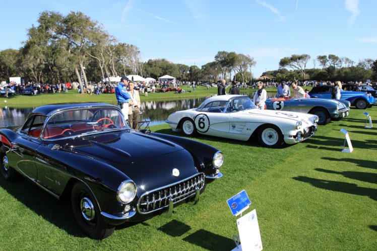 1957, Chevrolet, Corvette, Airbox, Car, Vehicle, Classic, Retro, Sport, Supercar, 1536×1024,  3 HD Wallpaper Desktop Background